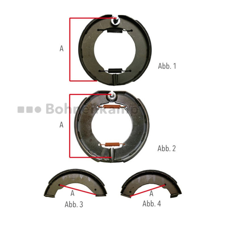 ADR-BREMSBACKEN SATZ (2 STCK.)