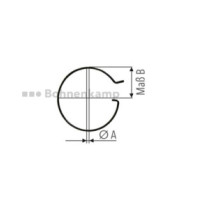 ADR-Federsplint für Kronenmutter M52 X 2.0