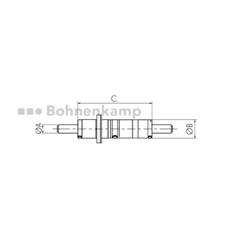 ADR-Hydraulikzylinder für Black Bull Zwangs-