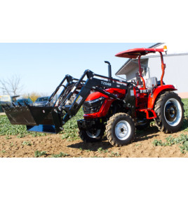 Farmársky traktor FLYER 454F s čelným nakladačom